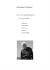 5 Greek dances for String orchestra (partitur-parts)